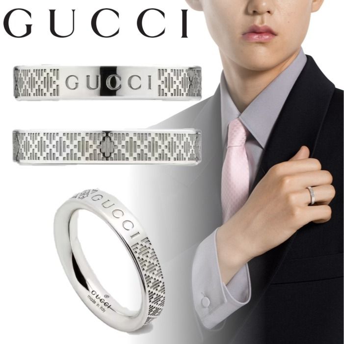 国内直営**GUCCI**グッチ ディアマンテ スリムリング (GUCCI/指輪