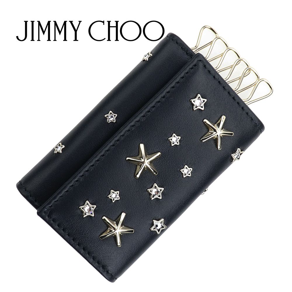 Jimmy Choo ジミーチュウ 6連キーケース スタースタッズ ケース (Jimmy
