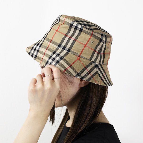 Burberry バーバリー バケットハット 帽子 ヴィンテージチェック