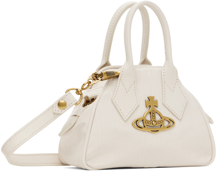 Vivienne Westwood Off-White Moiré Mini Yasmine Bag Vivienne Westwood