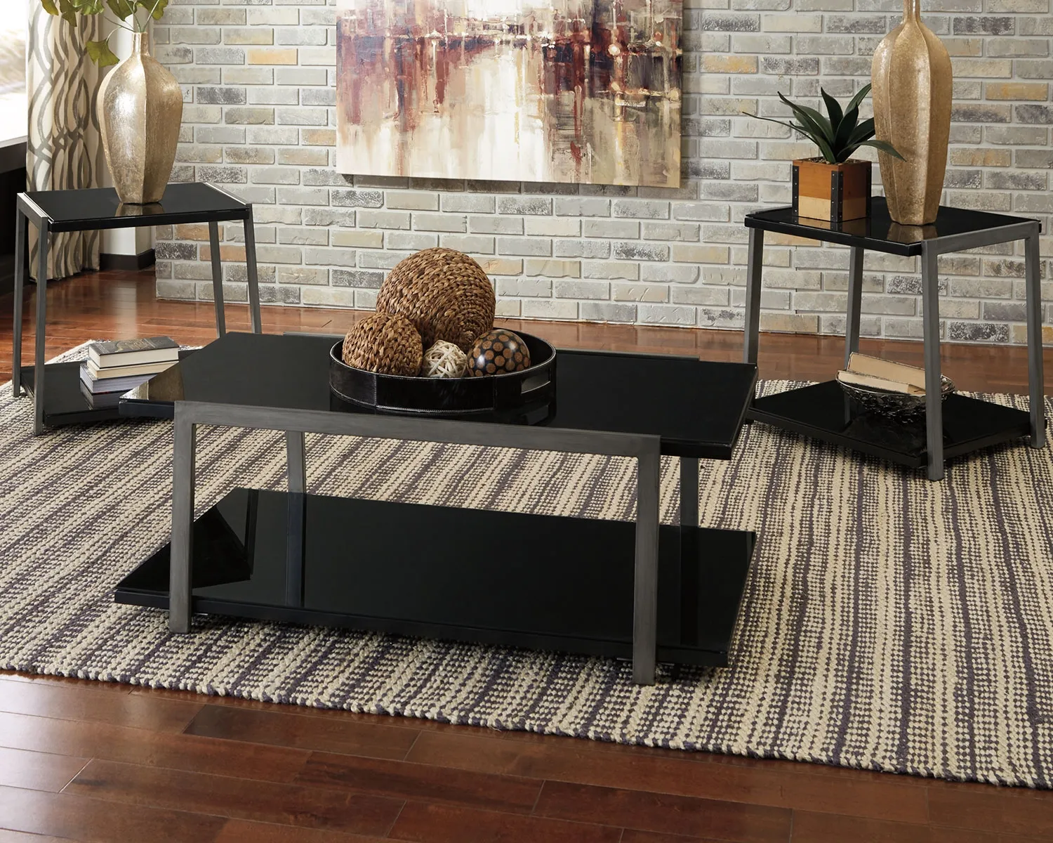 Unavailable: Rollynx Table (Set of 3) T326-13 by Signature Design