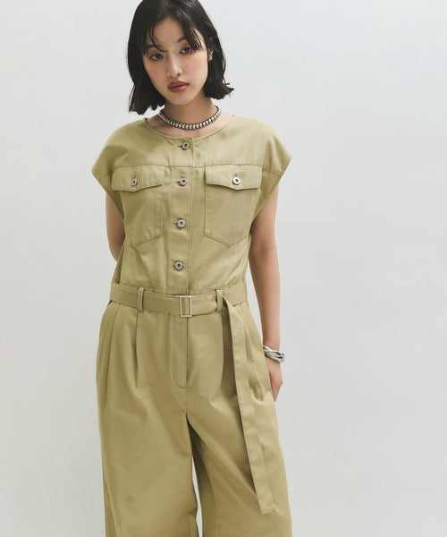 ADAM ET ROPÉ FEMME(アダム エ ロペ ファム) / ノーカラースリーブ