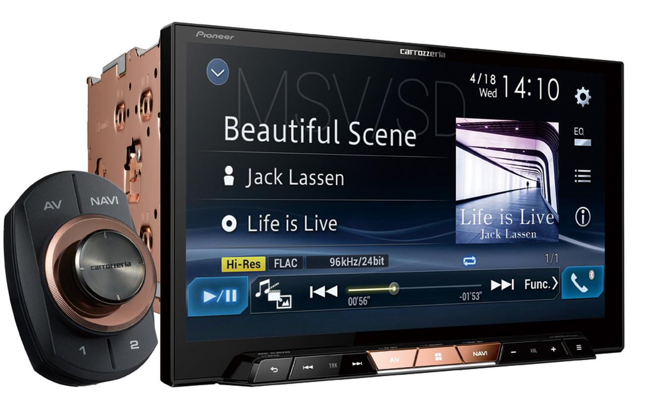 カロッツェリアのサイバーナビχシリーズに待望の8V型大画面モデル登場