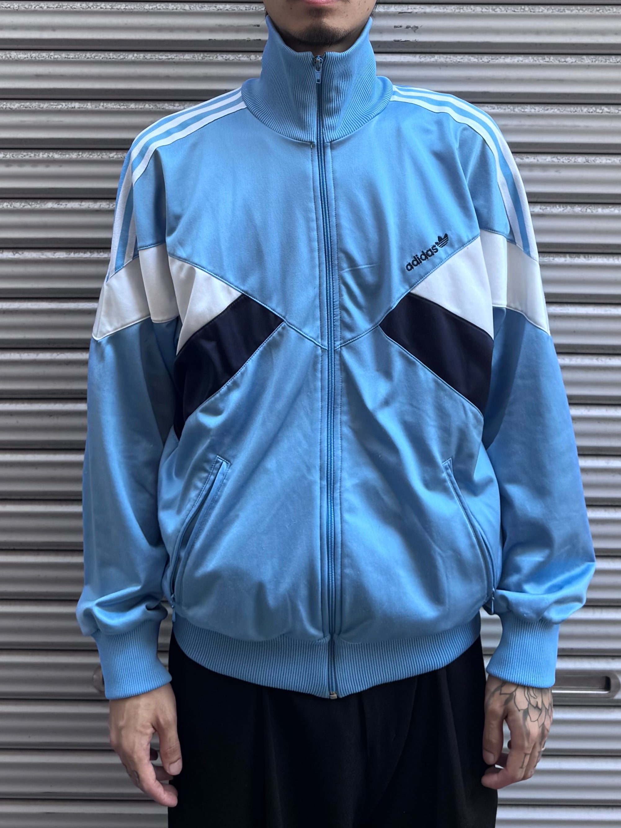 80's adidas「万国旗タグ」トラックジャケット – FUJI STORE